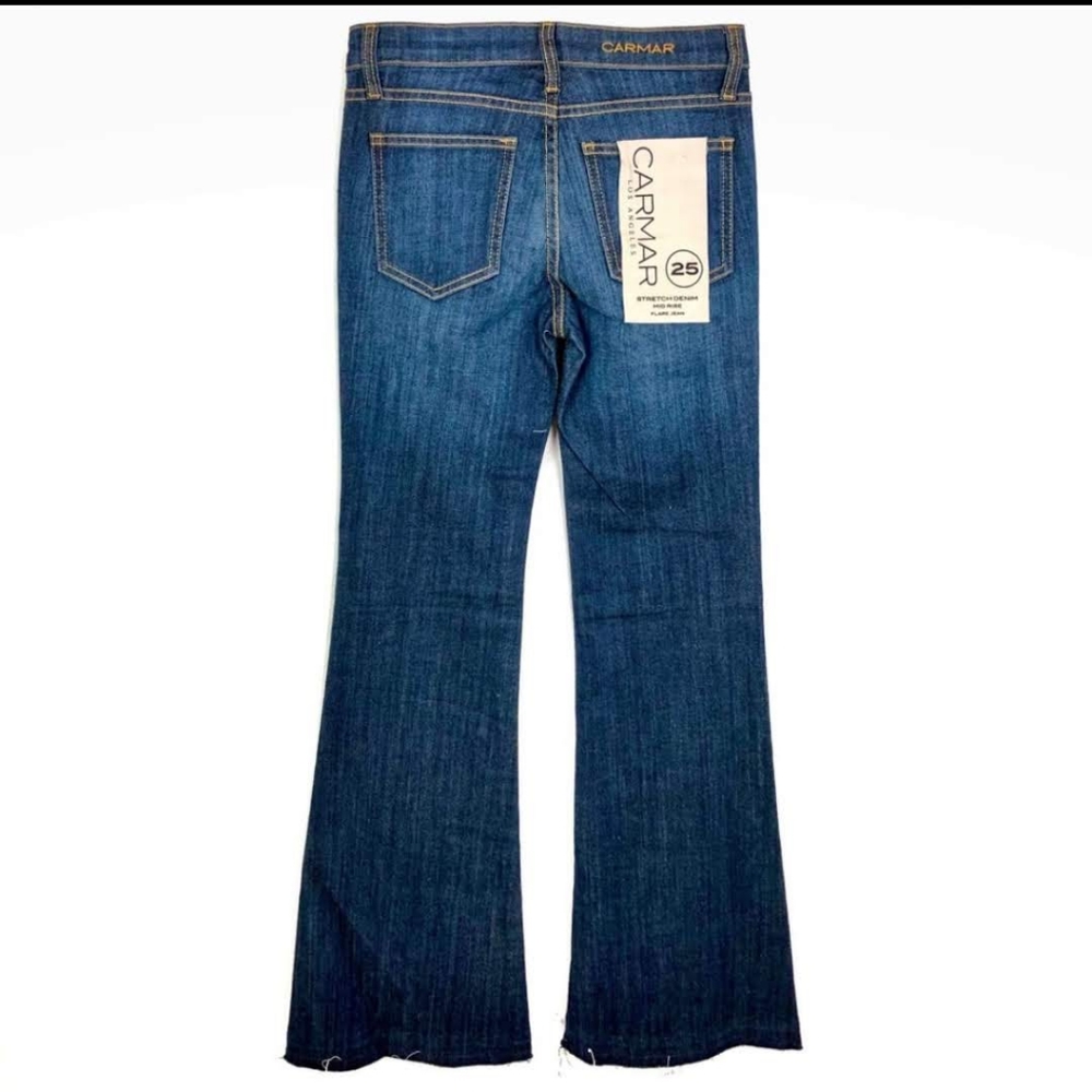 🎉2 for $18🎉NWT! Carmar Jeans, Flare "Jordan", 24 - Picture 4 of 5